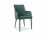 RICARDO VELVET židle, modrá, šedá, zelená