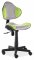 Q-G2 kancelářská židle, zelená/šedá