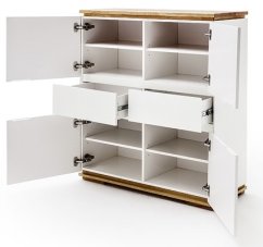 CHIARO komoda, bílá