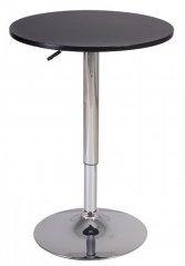 B-500 barový stolek, černý