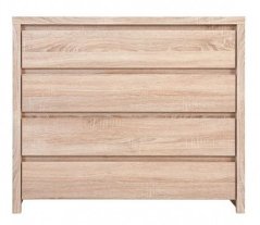 KASPIAN komoda KOM4S, dub Sonoma