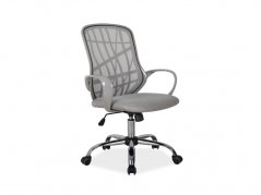 DEXTER, kancelářská židle, černá/bílá/šedá