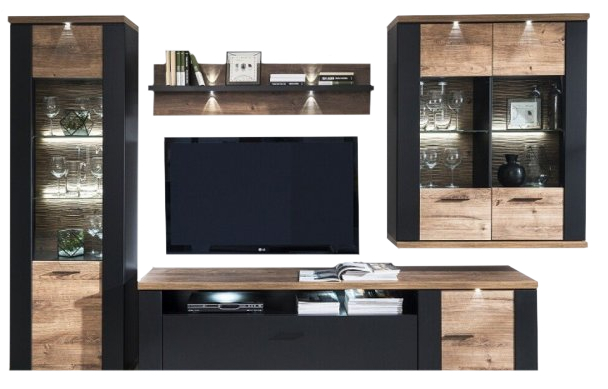 NATAN obývací stěna, KOMBI 189 B