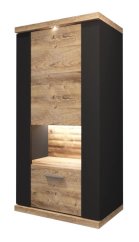 NATAN závěsná vitrína TYP 48, levá