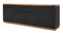 CHIARO komoda, černá