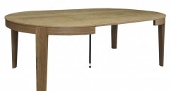 PAOLO - rozkládací kulatý stůl 120 - 200x78 cm