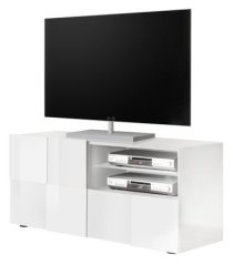 DAMA TV stolek, bílá