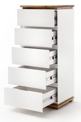 CHIARO komoda, bílá