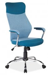 Q-319 kancelářská židle, modrá