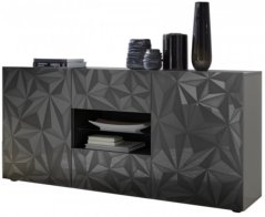 PRISMA komoda, antracit PRISMA komoda, antracit