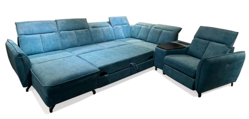 ROMELLO rohová sedací souprava ve tvaru U