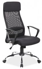 Q-345 kancelářská židle, černá